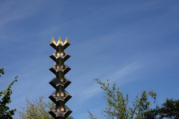 3D-gedruckter Edelstahlturm