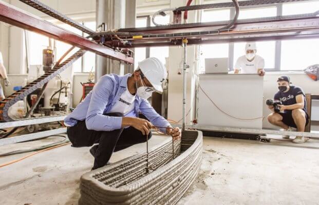 3D-Druck Parkour-Spielplatz an TU Brünn