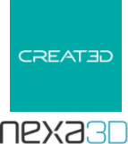 Logo CREAT3D und Nexa3D