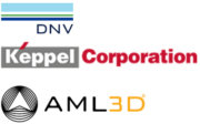 DNV, AML3D, KTI Logos