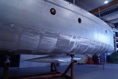 3D-gedruckter Aluminiumkiel