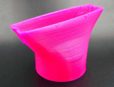 3D-Druck-Beispiel mit der variablen Düse