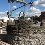 Bau des 3D-Druck-Bunkers