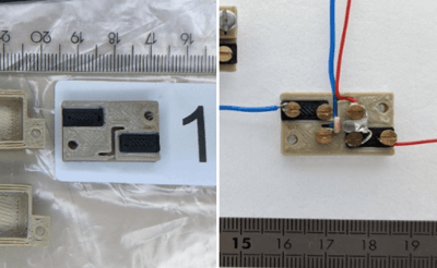 3D-gedruckter PEEK-leitfähige Demonstrator-Schaltung