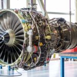 Gasmotor in MRO-Anlage