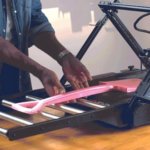 3D-Drucker Infinity3D mit langem 3D-Druck-Objekt