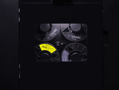 Materialkammer des 3D-Druckers FX20 von Markforged