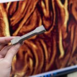 Titanlegierung mit 3D-gedrucktem Objekt