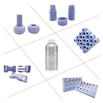 Objekte aus 3D-Druck-Harz Eono