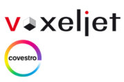 voxeljet und Covestro Logos