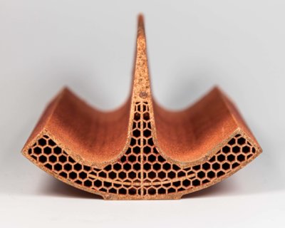 3D-gedrucktes Quadrupol-Viertelsegment