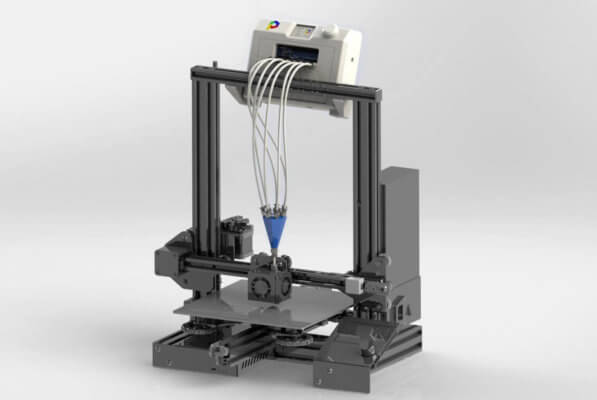 Co Print Modul an 3D-Drucker