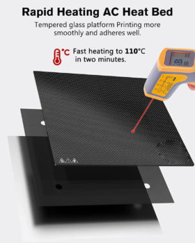 Artillery Sidewinder-X2 Heizbett