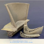 3D-gedruckte Turbinenschaufel