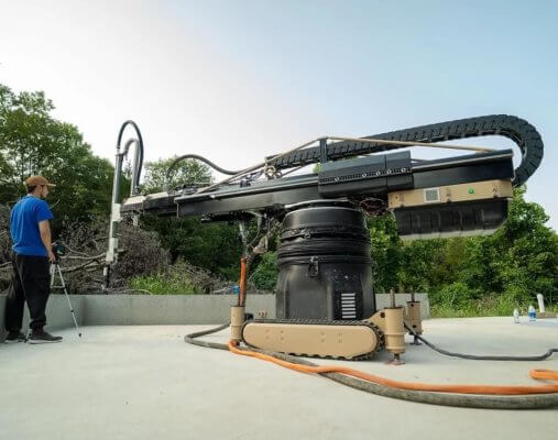 3D-Drucker Frank von Apis Cor