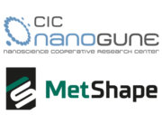 CIC NanoGUNE und MetShape Logos