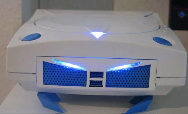 Umgebaute Konsole als PC