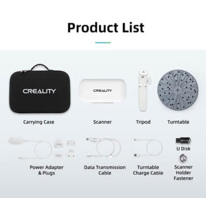 Lieferumfang CR-Scan Lizard