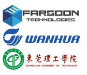 Farsoon Technologies, Wanhua Chemical Group und Dongguan University of Technology Logo