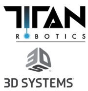 Titan Robotics und 3D Systems Logo
