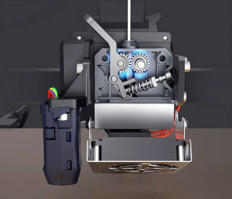 Vollmetall-Sprite-Extruder