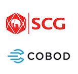 Siam Cement Group und COBOD Logos