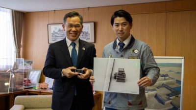 Übergabe eines Bild des Modells