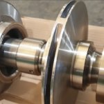 3D-gedruckter Zentrifugalpumpenrotor