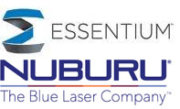 Essentium und NUBURU Logos