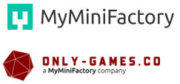 MyMiniFactory und Only Games Logos