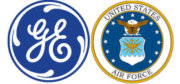 GE und United States Air Force Logos