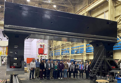 Team unter 3D-Drucker