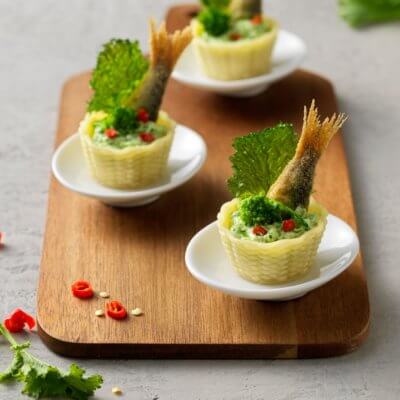 3D-gedruckte Nudelkreation