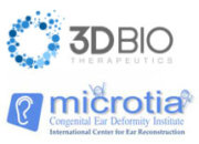 3DBio Therapeutics und Microtia-Congenital Ear Deformity Institute Logos