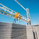 Bau-3D-Drucker NEXCON im Einsatz