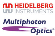 Multiphoton Optics und Heidelberg Instruments Logos