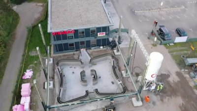 Anbau Ansicht von oben