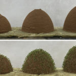 3D-gedruckte bodenbasierte Kuppeln