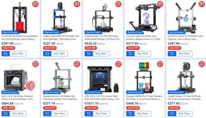 3D-Drucker-Angebote von Geekbuying zum Super Sale 2022 Super-Sale-2022