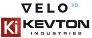 Kevton Industries und Velo3D Logos