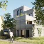 Rendering des geplanten Hauses