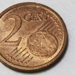 Größenvergleich Beschleunigungssensor mit 2 Cent Münze