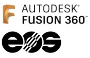 Autodesk Fusion 360 und EOS Logos