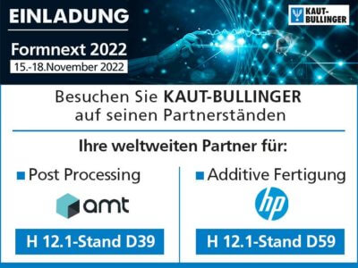 HP und AMT Banner Formnext 2022