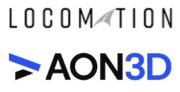Locomation und AON3D Logos