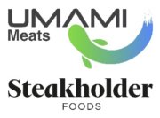 Umami Meats und Steakholder Foods Logos