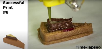 3D-Druck des Kuchens