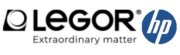 Legor und HP Inc. Logos