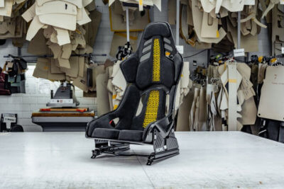 3D-Druck für die Sitzschale des TECHART GTstreet R Flyweight Sitzschale aus TECHART GTstreet R Flyweight