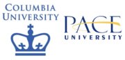 Columbia University und Pace University Logos